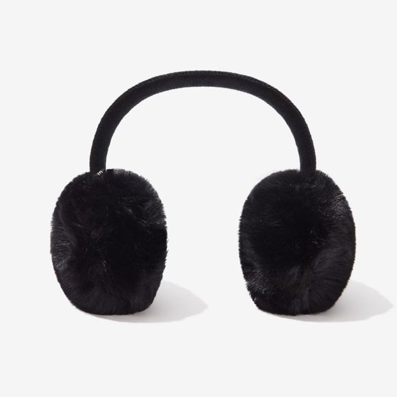 NWT AEROSOLES Faux Fur Earmuffs - Picture 3 of 6
